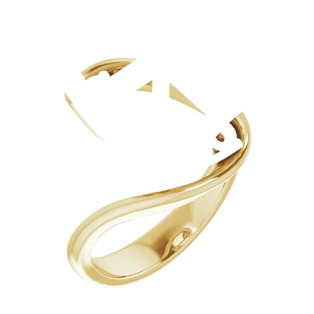 Three-Stone Bypass Engagement Ring