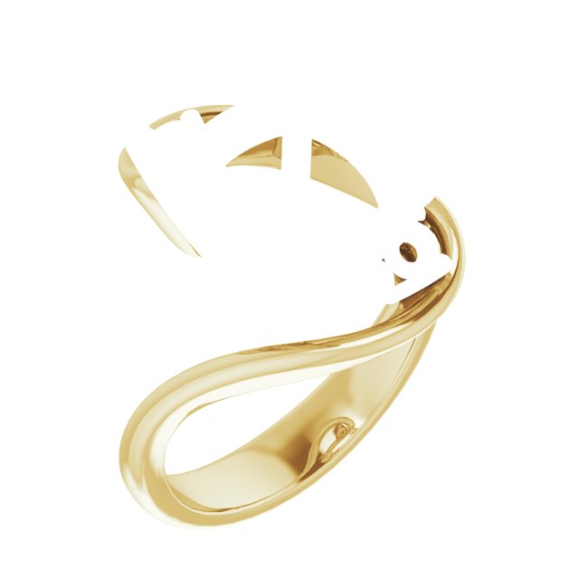Three-Stone Bypass Engagement Ring
