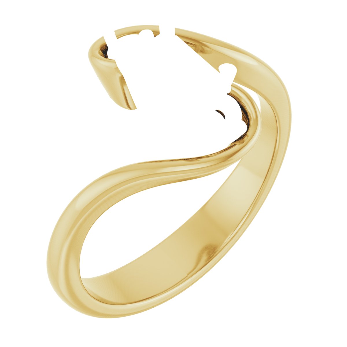 Three-Stone Bypass Engagement Ring
