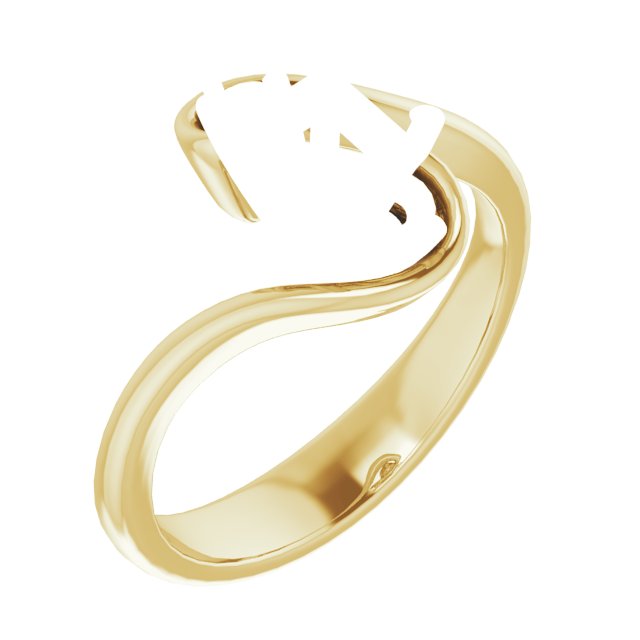Three-Stone Bypass Engagement Ring