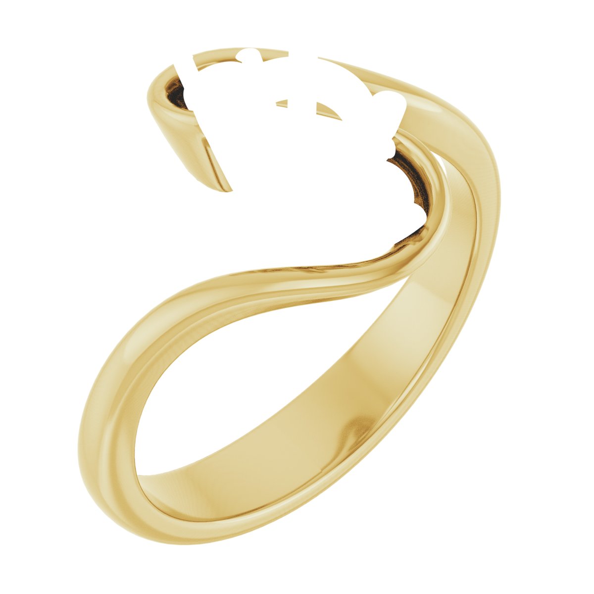 Three-Stone Bypass Engagement Ring