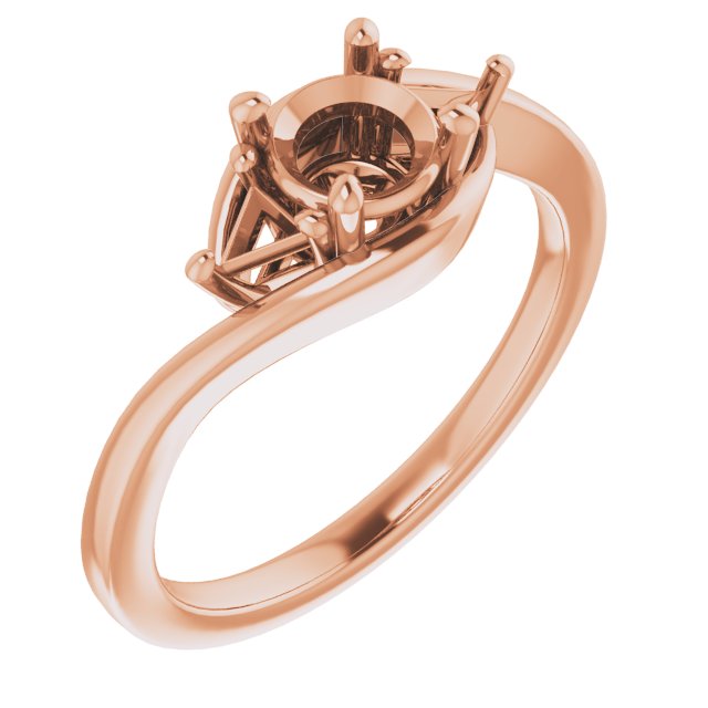 Three-Stone Bypass Engagement Ring
