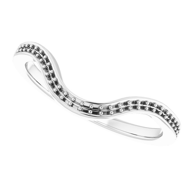 Band Mounting for 10 mm Square Ring view 5