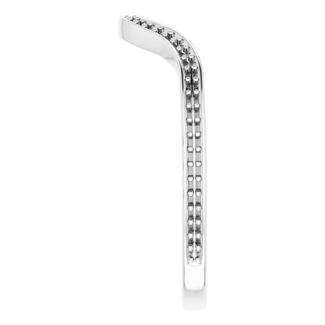 Band Mounting for 10 mm Square Ring view 4