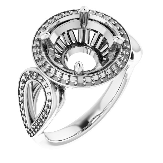 Halo-Style Engagement Ring