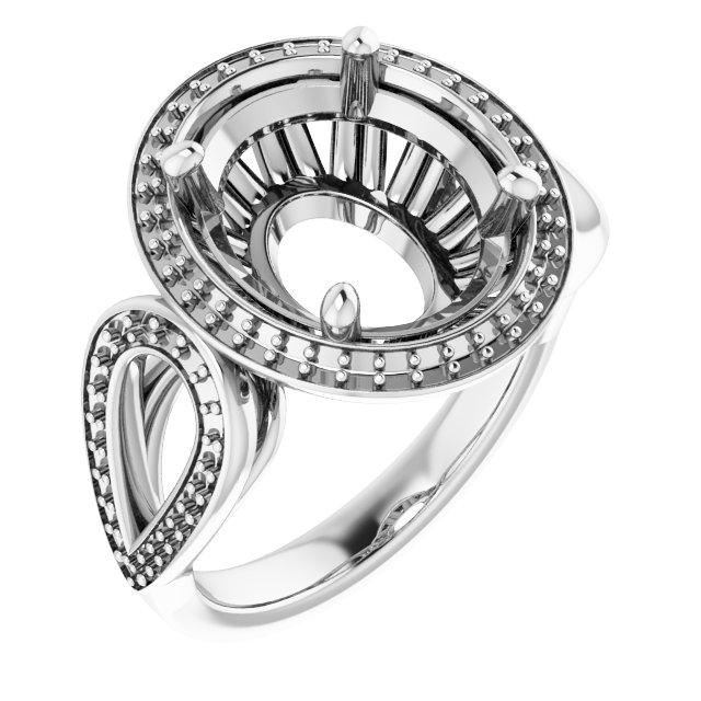 Halo-Style Engagement Ring
