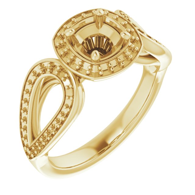 14k Yellow Gold