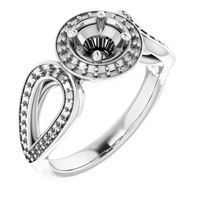 14k White Gold