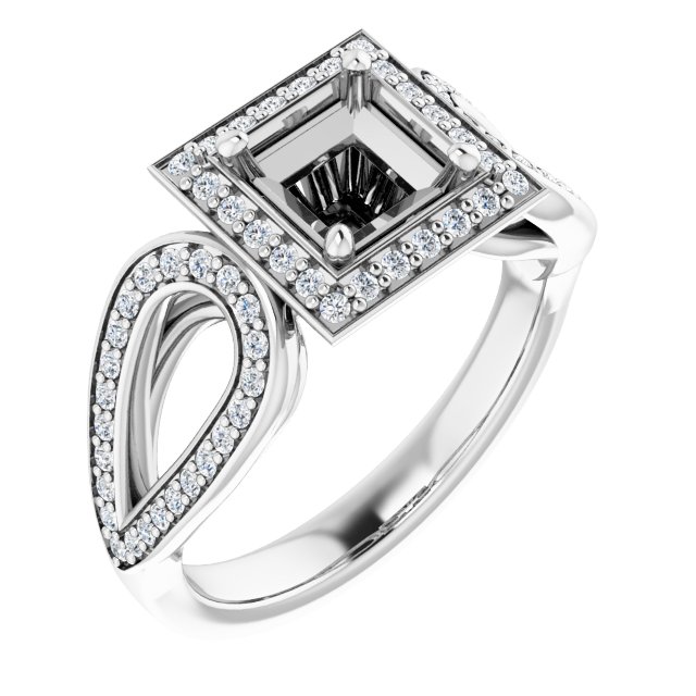 14k White Gold