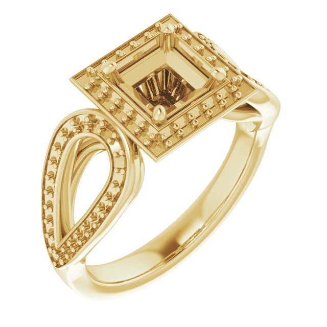 14k Yellow Gold