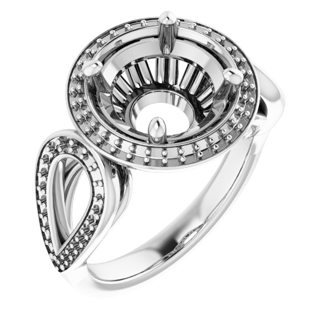 Halo-Style Engagement Ring