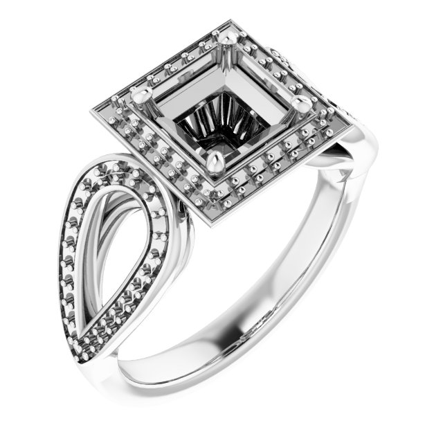 Halo-Style Engagement Ring