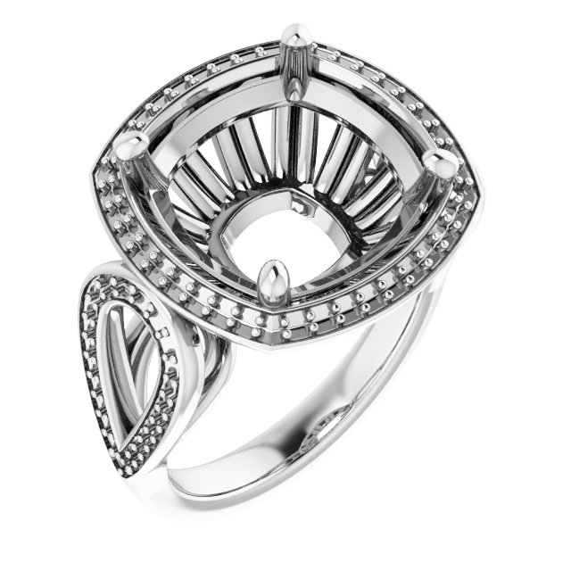 Halo-Style Engagement Ring