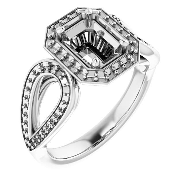 14k White Gold