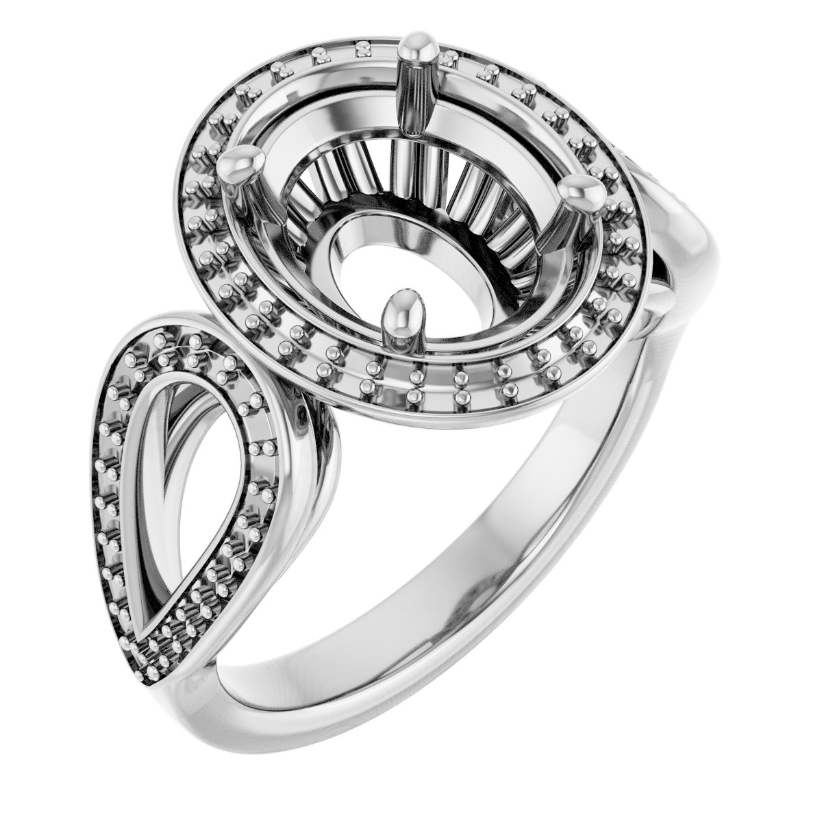 Halo-Style Engagement Ring