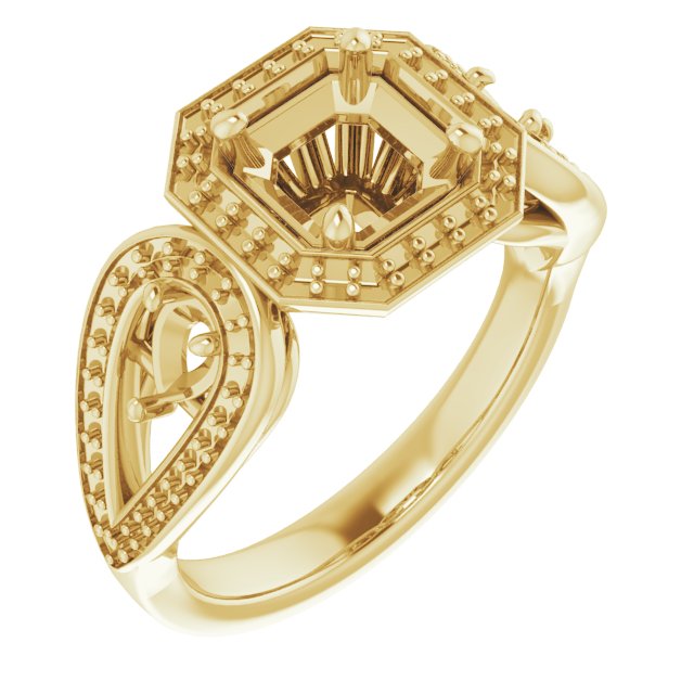 Halo-Style Ring