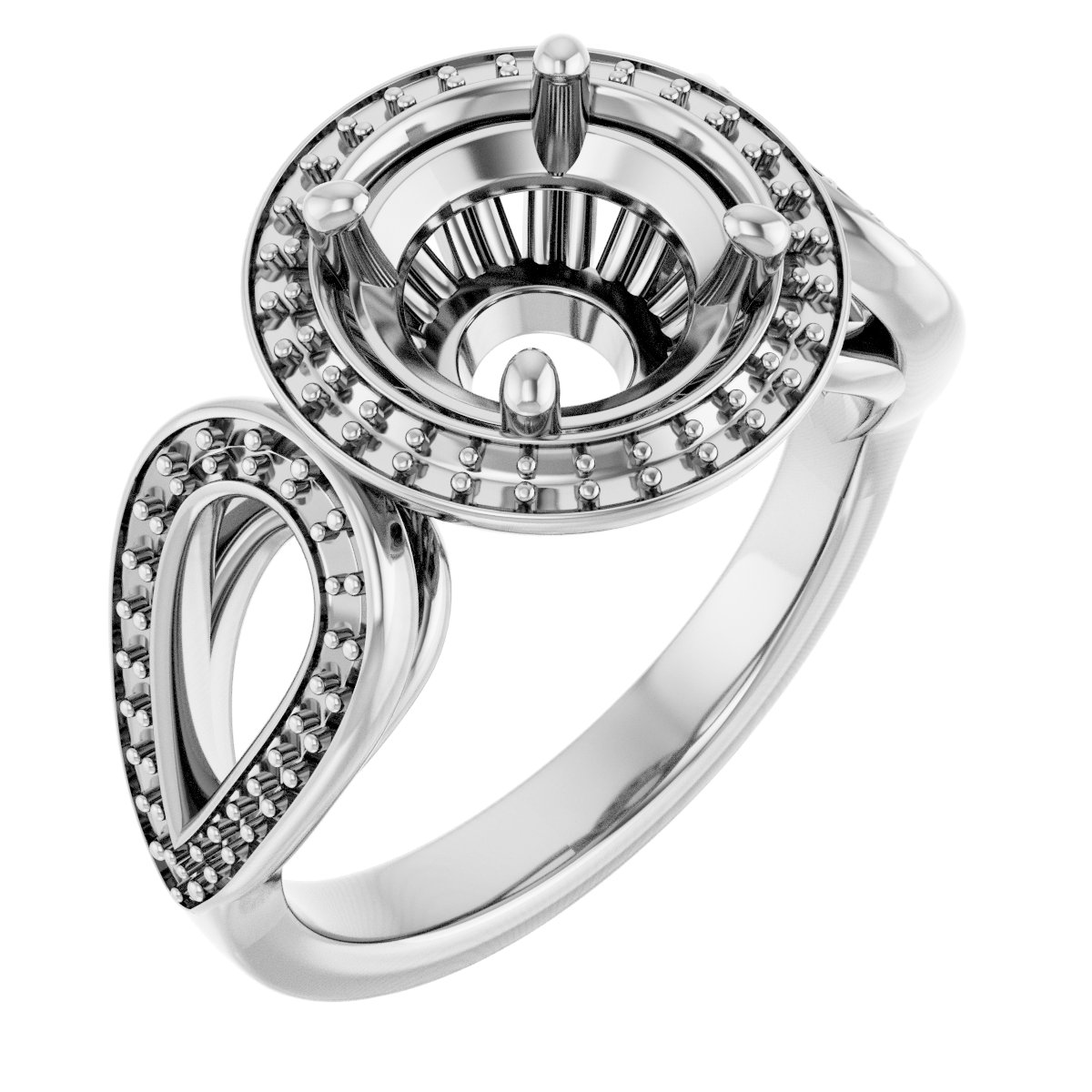 Halo-Style Engagement Ring