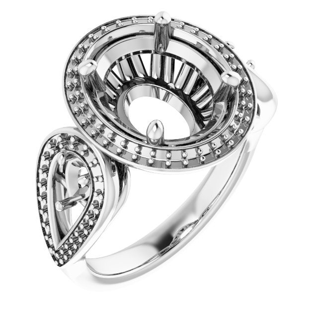 Halo-Style Ring