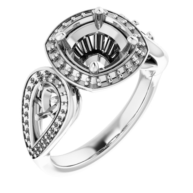 Halo-Style Ring