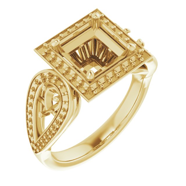 Halo-Style Ring