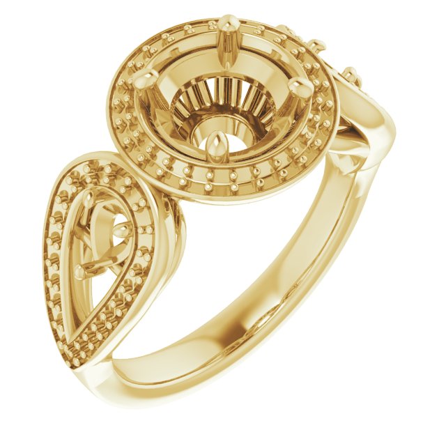 Halo-Style Ring
