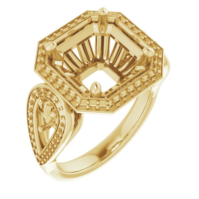 Halo-Style Ring