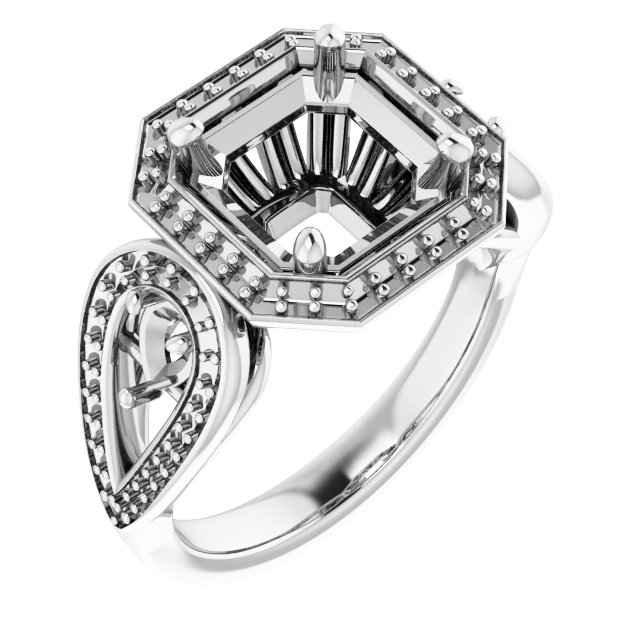 Halo-Style Ring