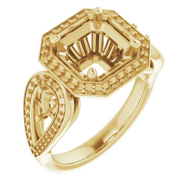 Halo-Style Ring