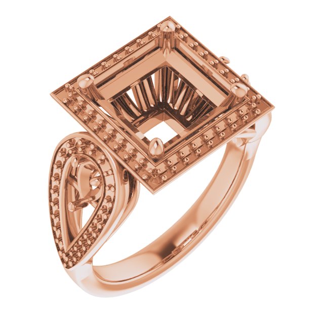 Halo-Style Ring