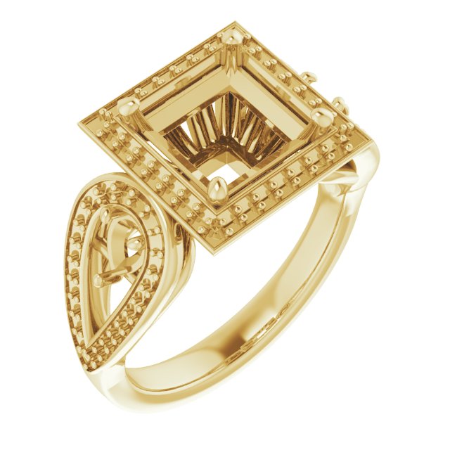 Halo-Style Ring