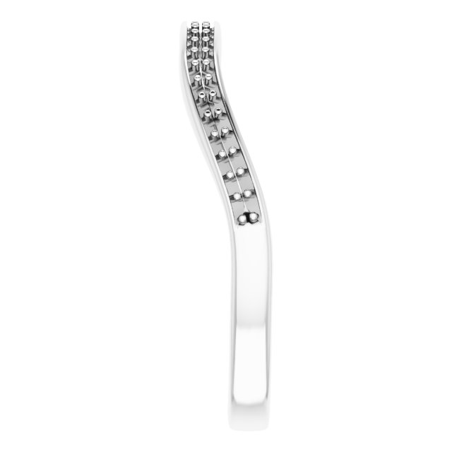 Band Mounting for 10 mm Square Ring view 4