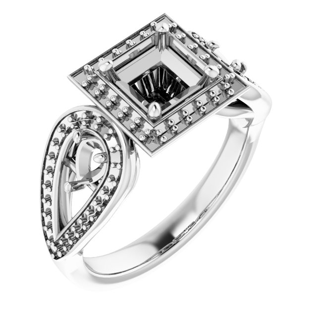 14k White Gold