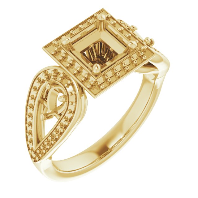 Halo-Style Ring