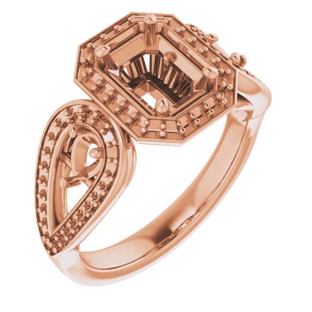 Halo-Style Ring