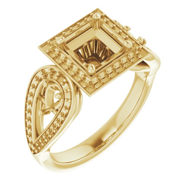 Halo-Style Ring