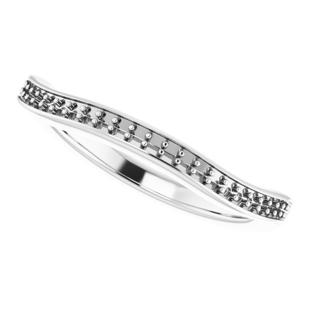 Band Mounting for 10 mm Square Ring view 5