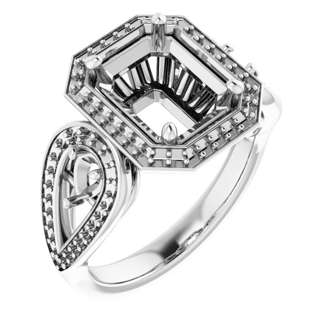 Halo-Style Ring