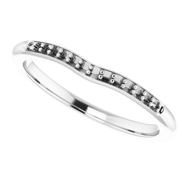 Band Mounting for 6.5 mm Square Ring view 5