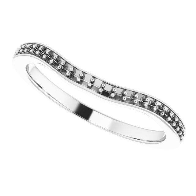 Band Mounting for 6 mm Cushion Ring view 5