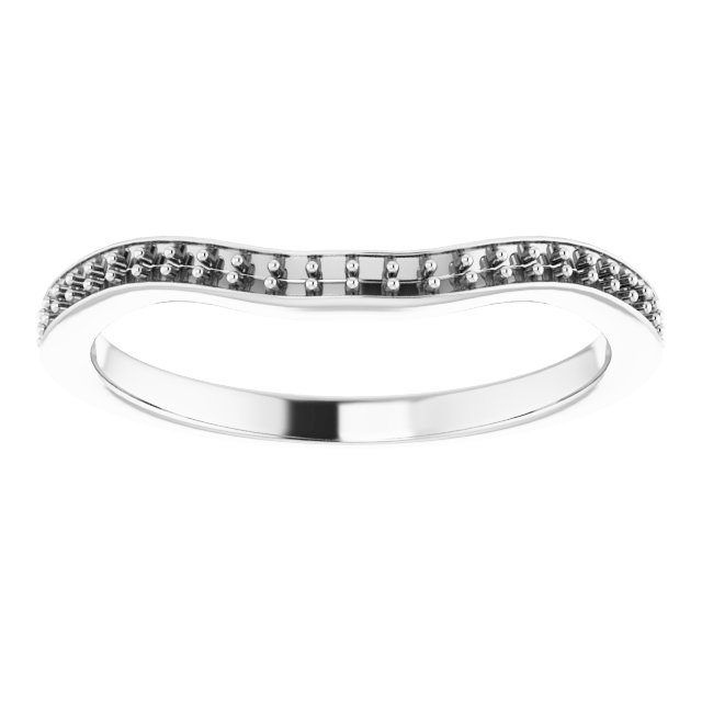 Band Mounting for 6 mm Cushion Ring view 3