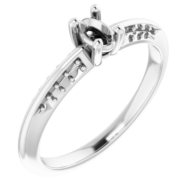 14k White Gold