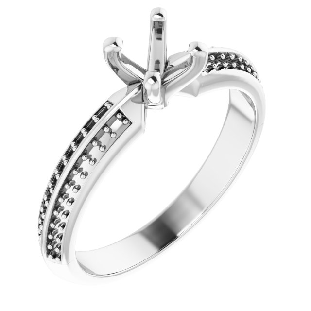 14k White Gold