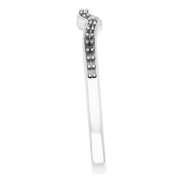 Band Mounting for 15x11 mm Emerald Ring view 4