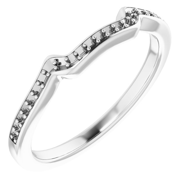 Band Mounting for 15x11 mm Emerald Ring