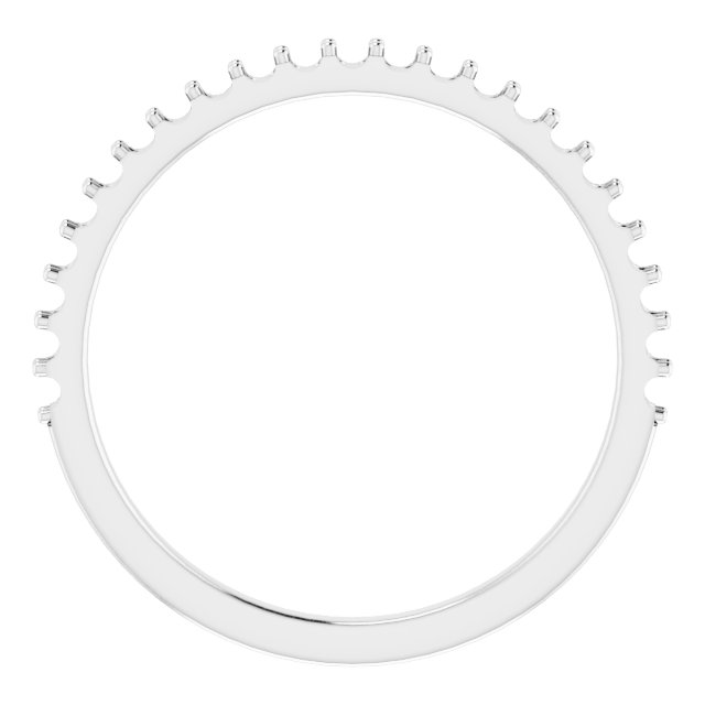Band Mounting for 10x10 mm Heart Ring view 2