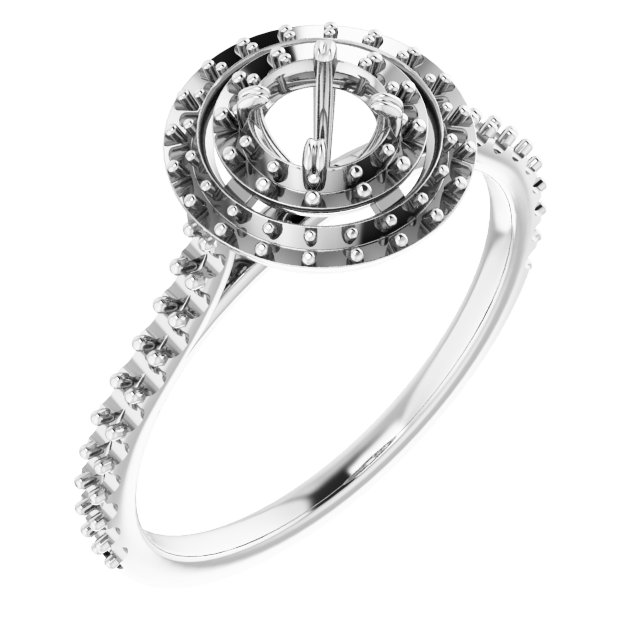 14k White Gold