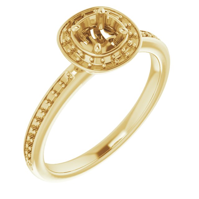 Halo-Style Engagement Ring