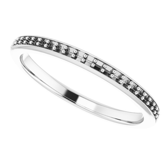 Band Mounting for 4.4 mm Round Ring view 5