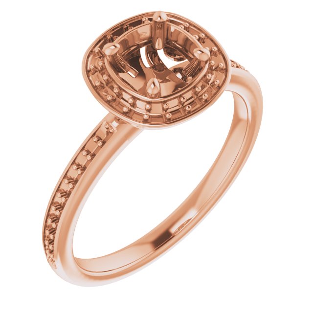 Halo-Style Engagement Ring