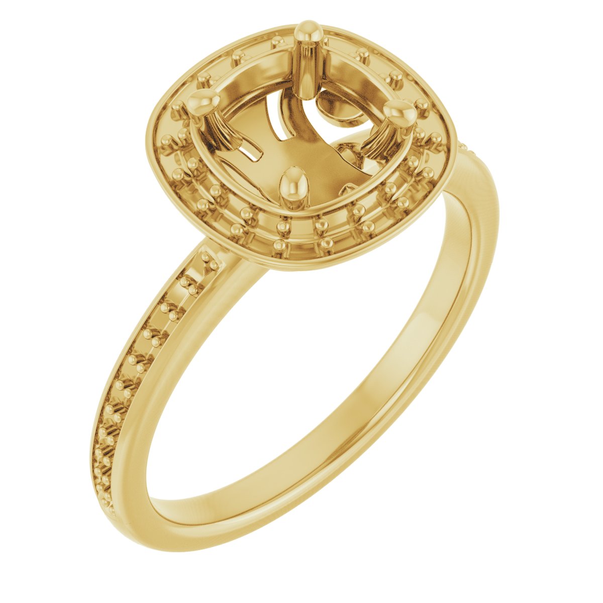 Halo-Style Engagement Ring